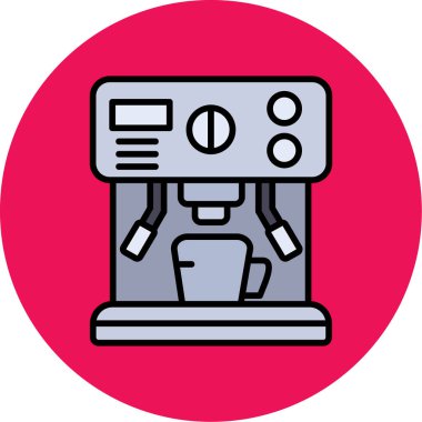 robot ikon vektör illüstrasyonu