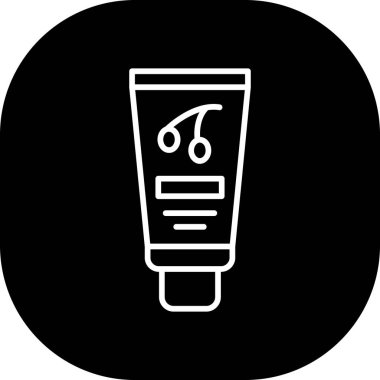 Modern b 'nin vektör illüstrasyonu simge tasarımından yoksun. tüp