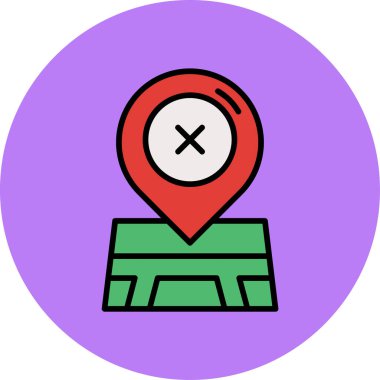 gps harita konumu simgesi - taslak biçimi