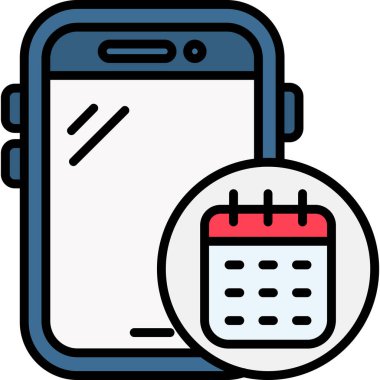 Ajandalı akıllı telefon. Basit tasarım