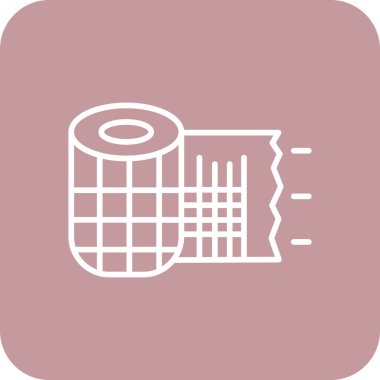 Bir uzun gölge pil simgesi çizimi