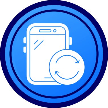 Cep telefonu. Basit resimleme