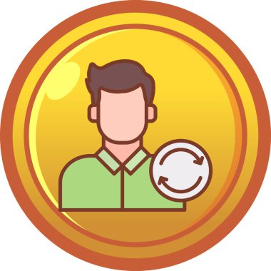 Sikke Simgesi vektör illüstrasyonu