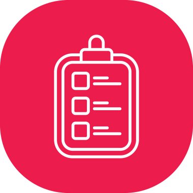 Pano simgesinin vektör illüstrasyonu