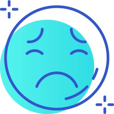 emoji. Web simgesi basit illüstrasyon