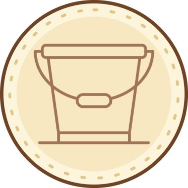 Modern b 'nin vektör illüstrasyonu eksik simgesi