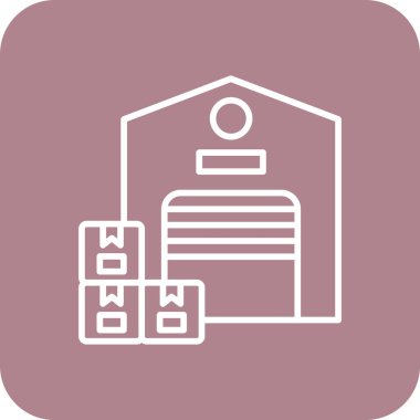 Yapı simgesinin vektör illüstrasyonu