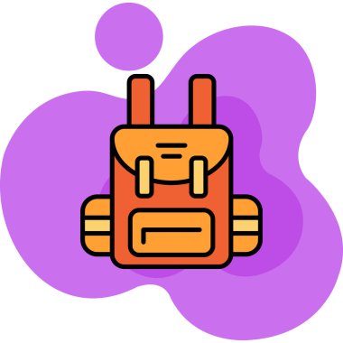 Benzin istasyonu. Basit resimleme