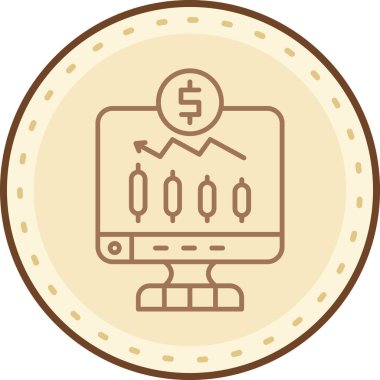 iş simgesi vektör illüstrasyonu