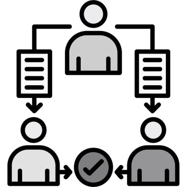 ağ simgesi. Basit resimleme