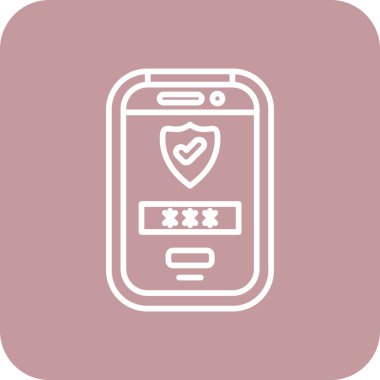 Moda düz stil cep telefonu simgesi beyaz arkaplanda izole edildi. Web sitenizin tasarımı için web sembolü, logo, uygulama, ui.