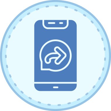 paylaşım simgesi, vektör illüstrasyonu basit tasarım