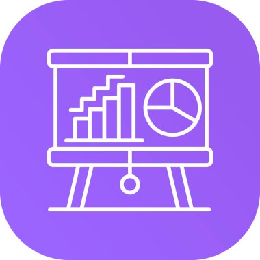 Vektör Analiz Simgesi illüstrasyonu