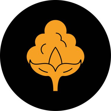 çiçek simgesi vektör illüstrasyonu