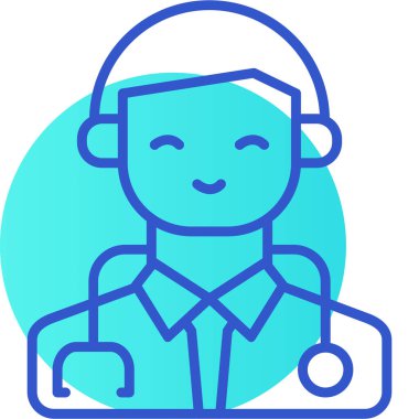 avatar. Web simgesi basit illüstrasyon