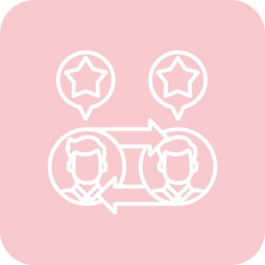 sosyal simge, satır biçimi olan bir grup insan