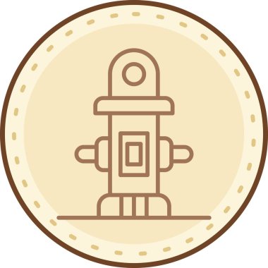 Modern bir simgenin vektör illüstrasyonu