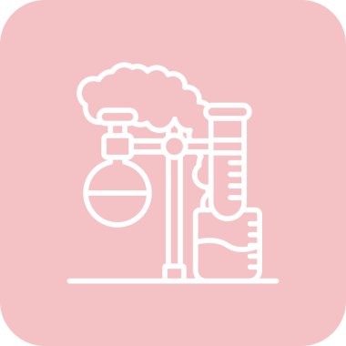 Bir matara simgesinin vektör illüstrasyonu