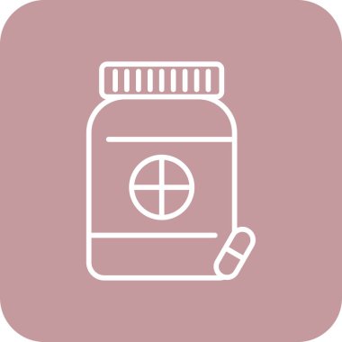 Haplar. Web simgesi basit illüstrasyon