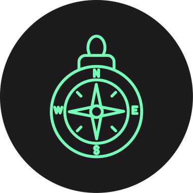 Pusula simgesi vektör resimlemesi