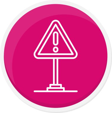 Trafik ışığı simgesi, düz stil