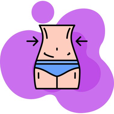 kadın vücut simgesi, dış hat biçimi