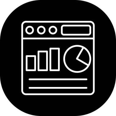 Modern bir tabletin vektör simgesi