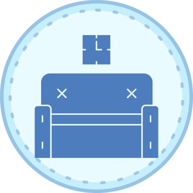 Modern b 'nin vektör illüstrasyonu eksik simgesi