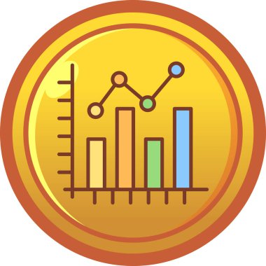 ticari grafik vektör simgesi