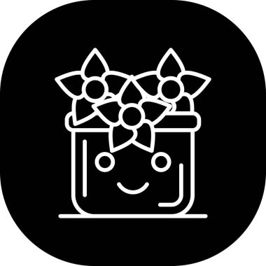 hediye simgesi vektör illüstrasyonu