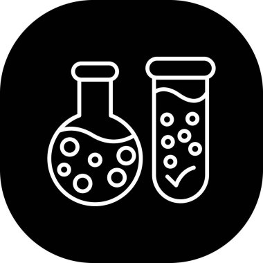 Seo ve bilim simgesinin vektör illüstrasyonu