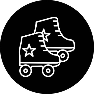 bir kaykayın vektör simgesi