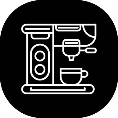 Vektör Kahve Simgesi illüstrasyonu