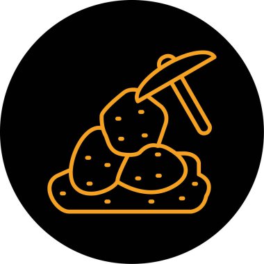 Gıda simgesinin vektör illüstrasyonu