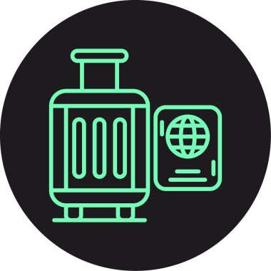 Parfüm şişesi simgesi, vektör illüstrasyonu