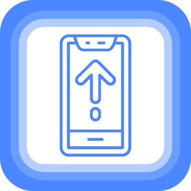 - Telefon. Web simgesi basit illüstrasyon