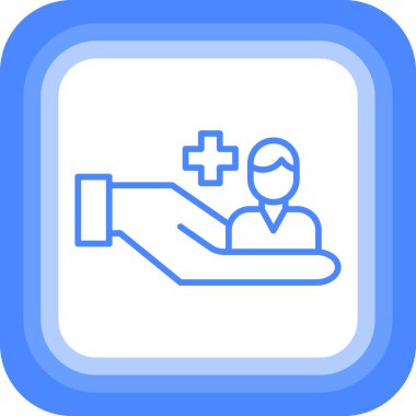 Hastane Simgesi Vektör İllüstrasyonu