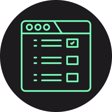 Geliştirme için ağ simgesi