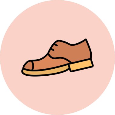 Ayakkabı ikonu. vektör illüstrasyonu