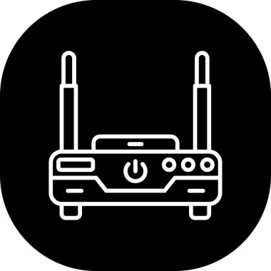 Kolayca değiştirebilen ya da düzenleyebilen yönlendirici vektör simgesi