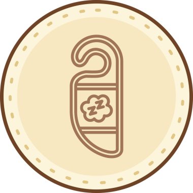 Kilit. Web simgesi basit illüstrasyon