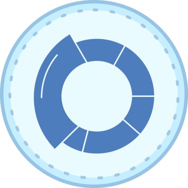 Pusula. Web simgesi basit illüstrasyon