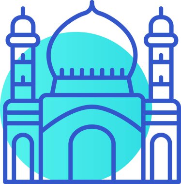 Cami simgesi, vektör resimleme