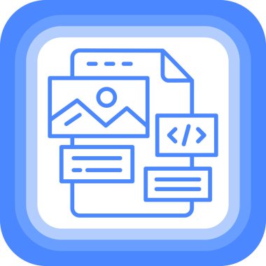 e- posta web simgesi, basit illüstrasyon tasarımı