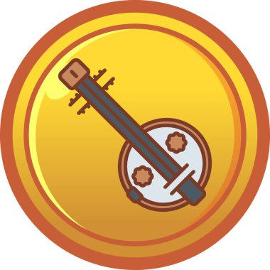 Yılın bayramı için bir arka planın vektör illüstrasyonu.