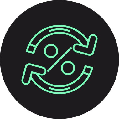 Bir araba simgesinin vektör illüstrasyonu