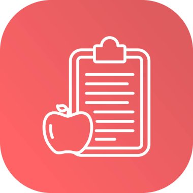 Pano simgesinin vektör illüstrasyonu