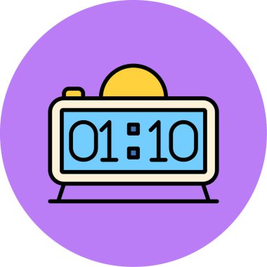 Dizüstü bilgisayar simgesi vektör çizimi