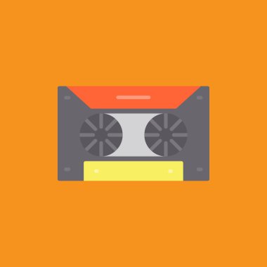 Teybin düz tasarımı. vektör illüstrasyonu