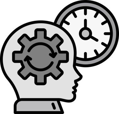 zaman vites simgesi vektör illüstrasyonu